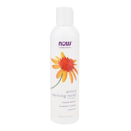 Arnica Warming Relief Massage Oil | Now Foods | Best in Nature