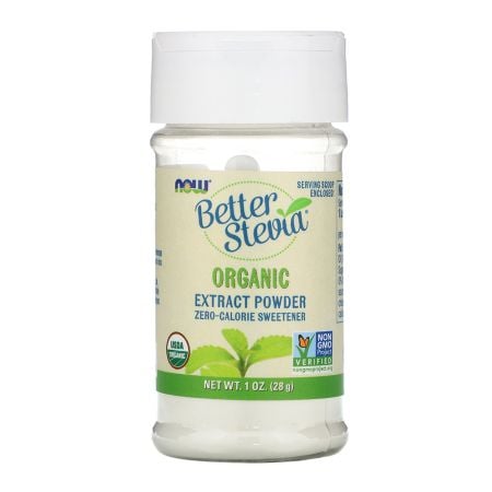 NowFoods BetterStevia Organic Extract Powder | Best in Nature
