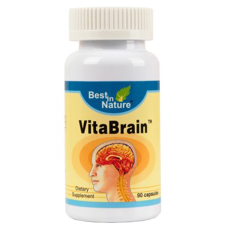 VitaBrain 90 ct Brain Support Supplement from Best in Nature