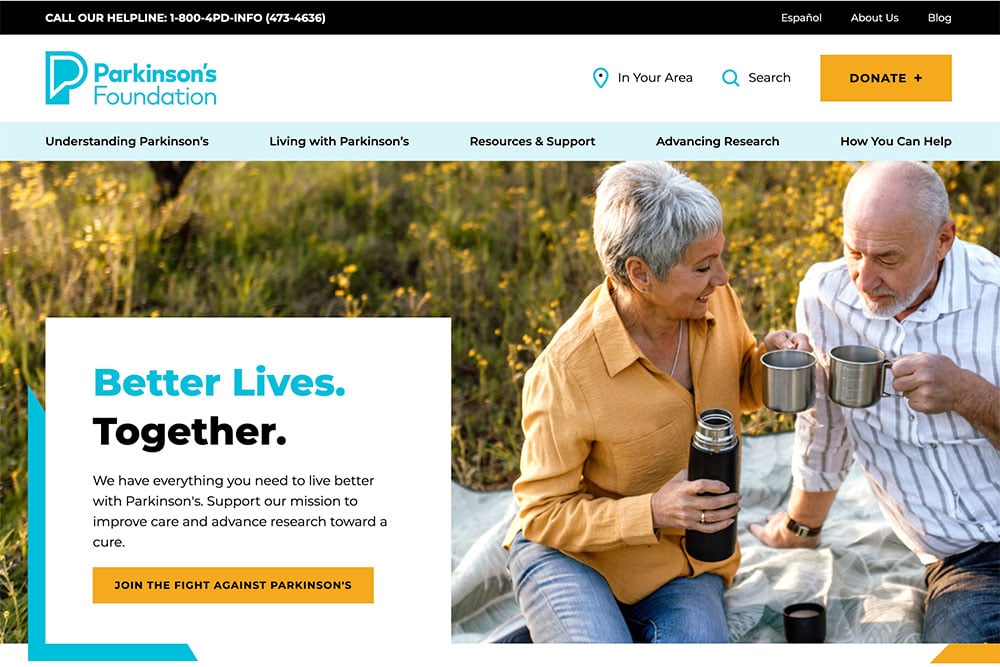 Best in Nature Contributes to The Parkinson's Foundation