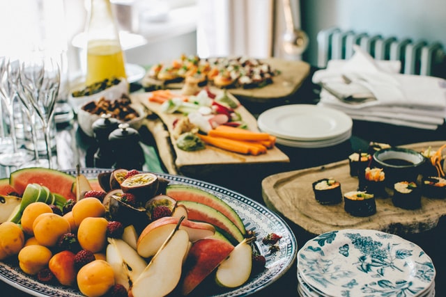 Holiday dinner antipasto