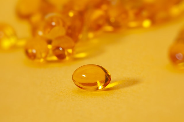 Fish oil rich in Omega 3