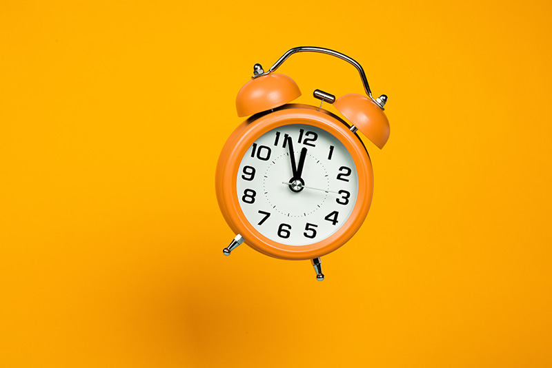 clock for nutrient timing