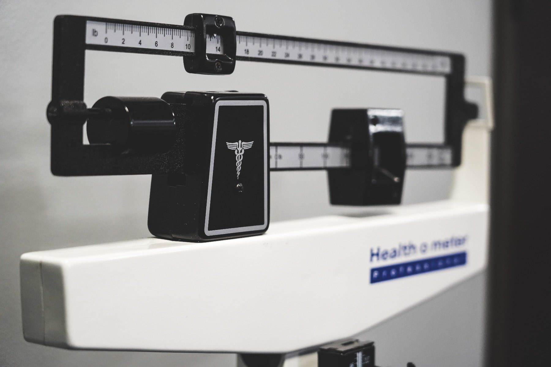 Build Strong Bones: Picture of a doctor's weight scale