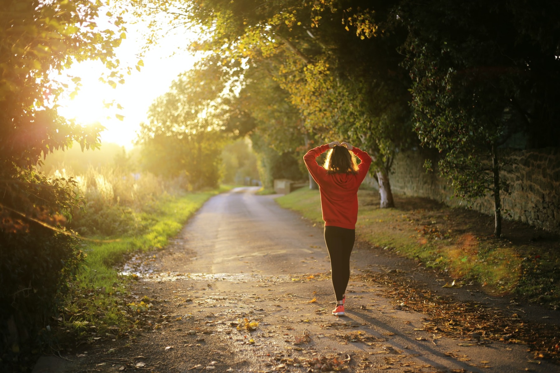 woman walking