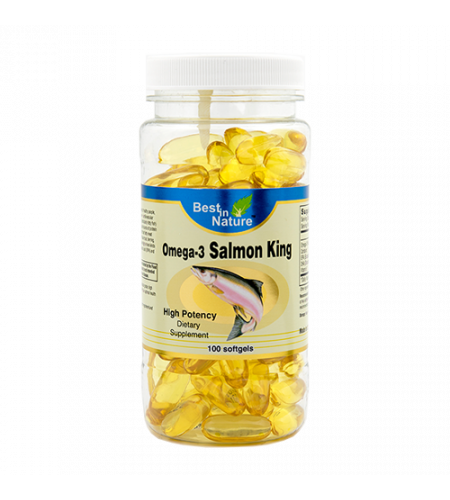 Omega-3 Salmon King Omega-3 Supplement from Best in Nature