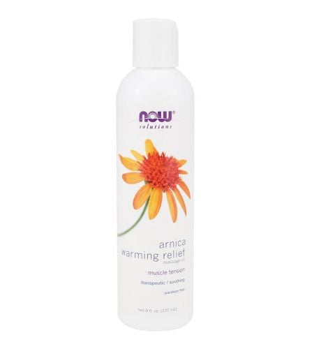 Arnica Warming Relief Massage Oil | Now Foods | Best in Nature