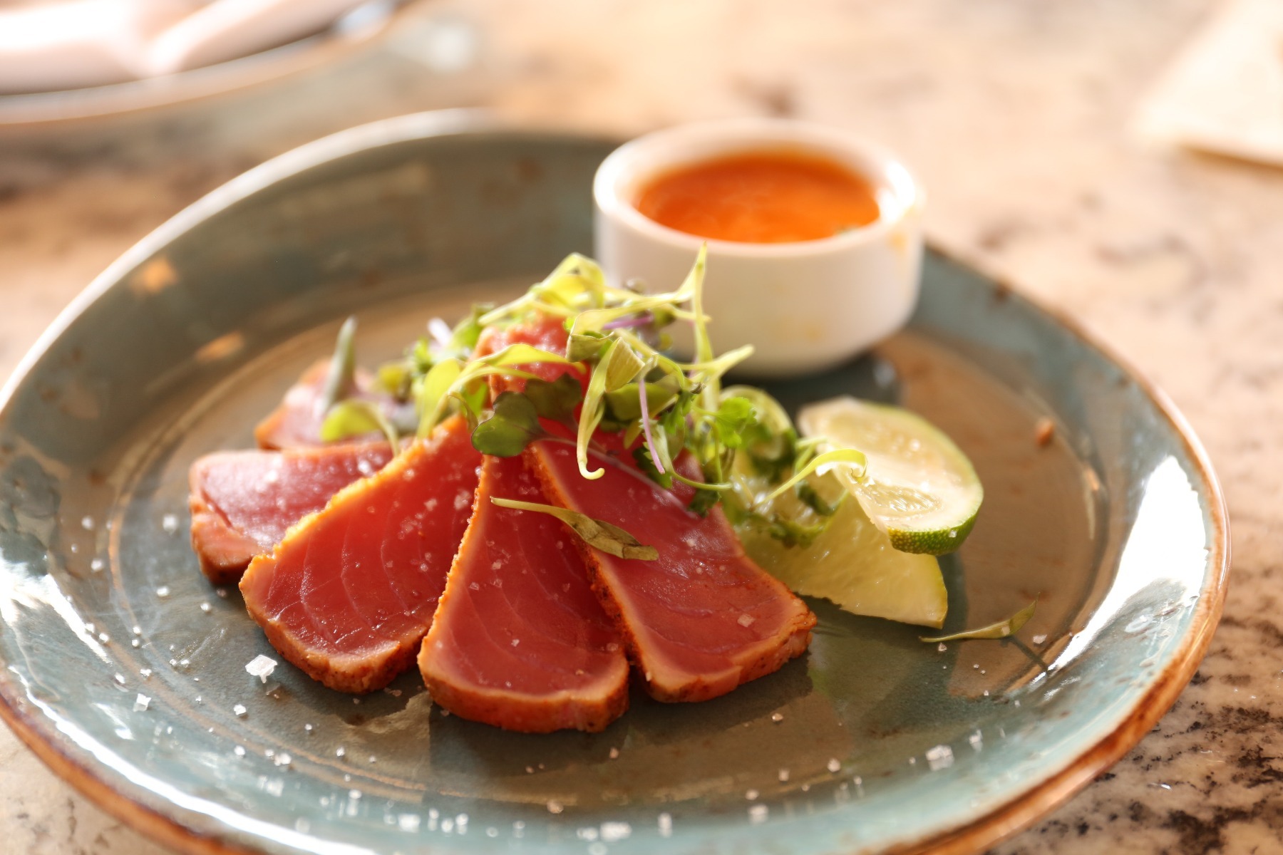 Healthy Fish to Eat: Sliced Raw Tuna